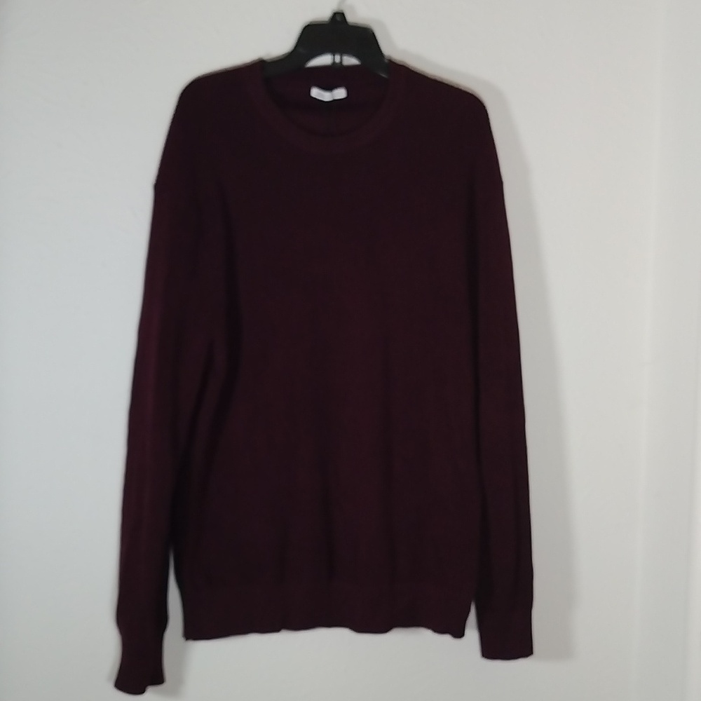 Zara Large Maroon Men's Sweater
